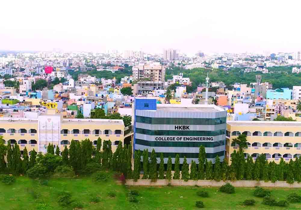 HKBK College Bangalore - campus view 2
